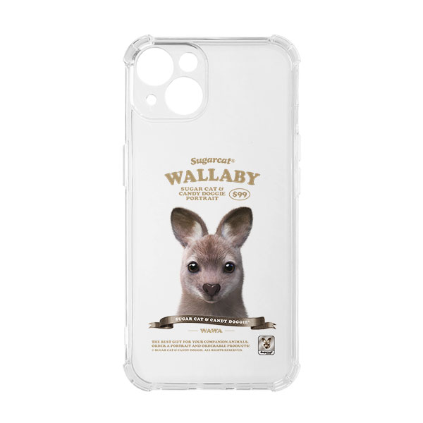 Wawa the Wallaby New Retro Shockproof Jelly/Gelhard Case