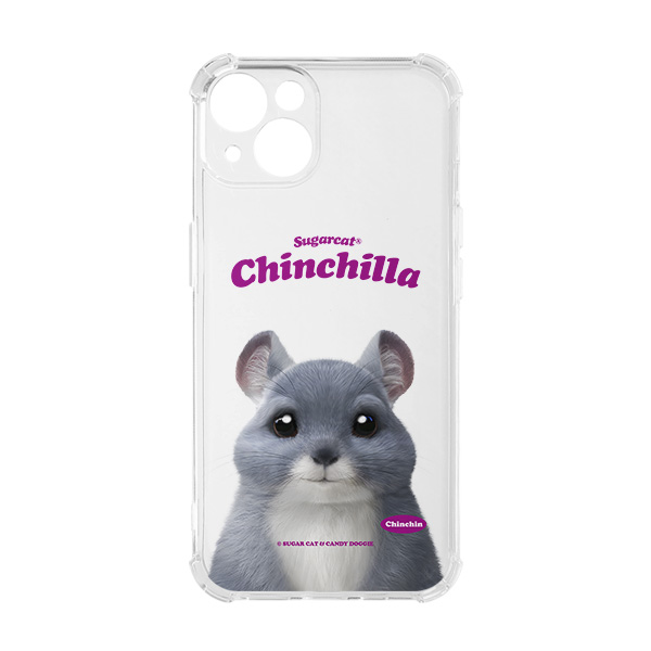 Chinchin the Chinchilla Type Shockproof Jelly/Gelhard Case