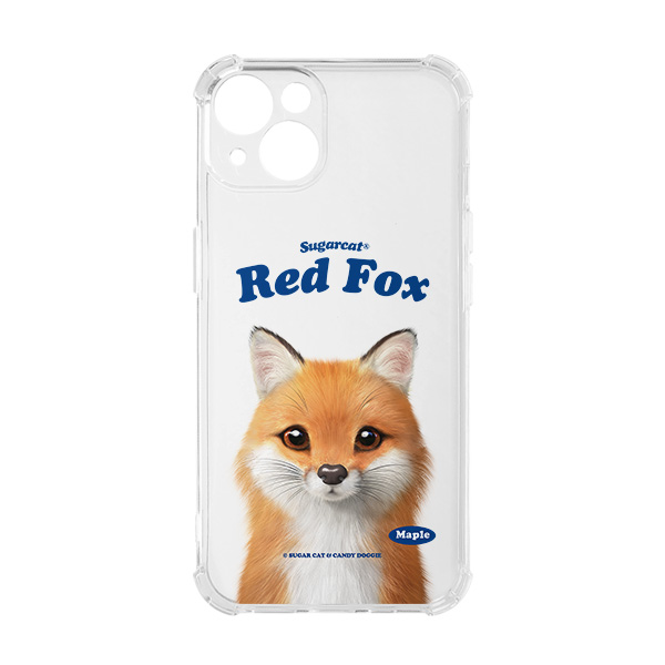 Maple the Red Fox Type Shockproof Jelly/Gelhard Case