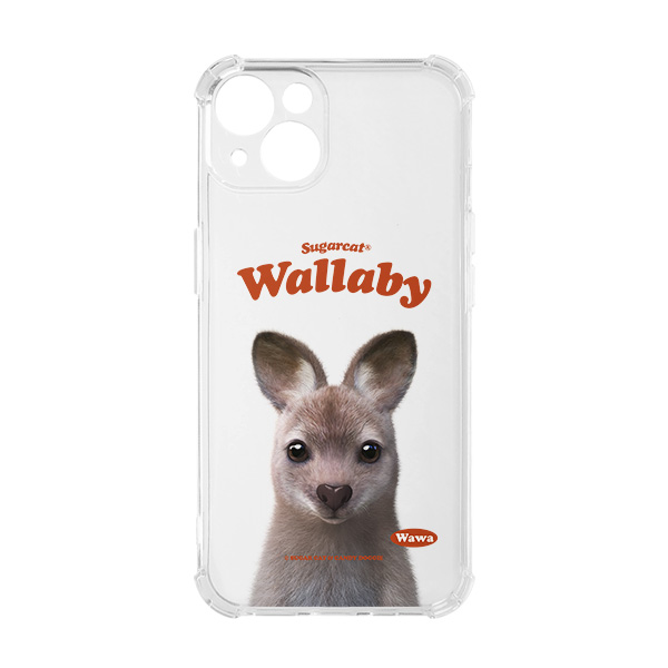 Wawa the Wallaby Type Shockproof Jelly/Gelhard Case