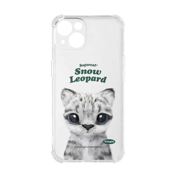 Yungki the Snow Leopard Type Shockproof Jelly/Gelhard Case