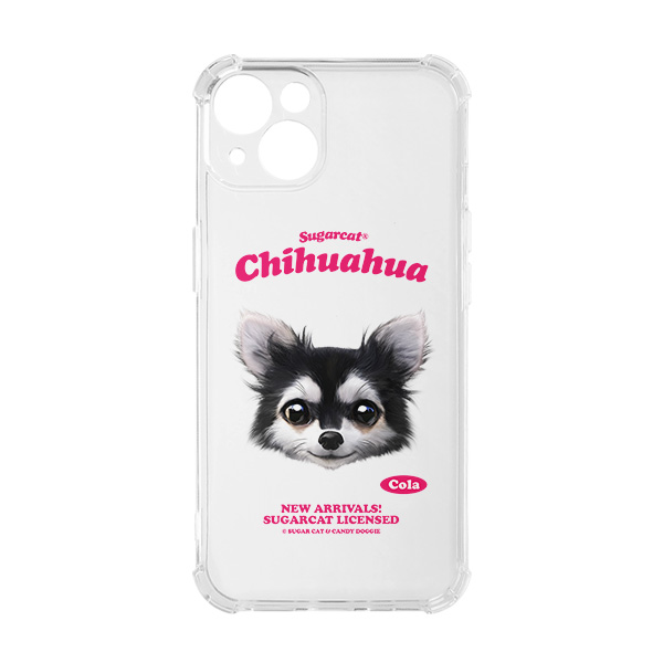 Cola the Chihuahua TypeFace Shockproof Jelly/Gelhard Case