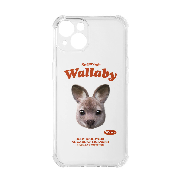Wawa the Wallaby TypeFace Shockproof Jelly/Gelhard Case