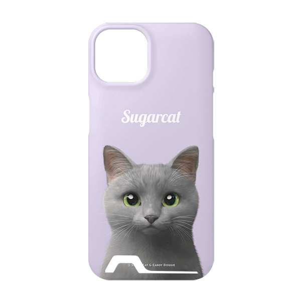 Nami the Russian Blue Simple Under Card Hard Case