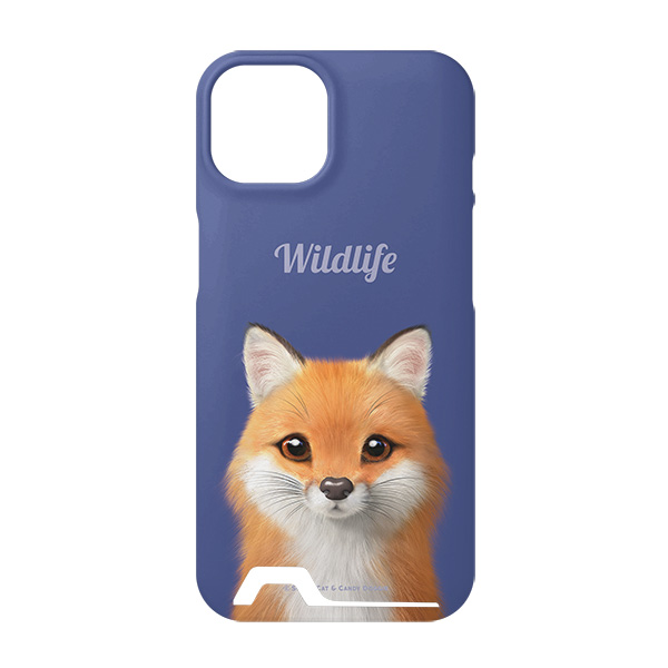 Maple the Red Fox Simple Under Card Hard Case