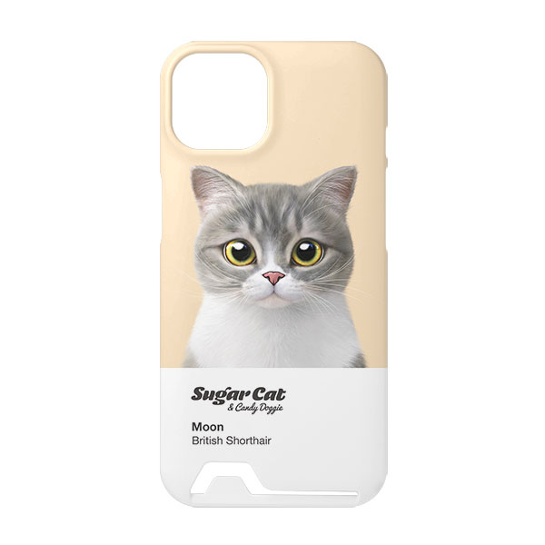 Moon the British Cat Colorchip Under Card Hard Case