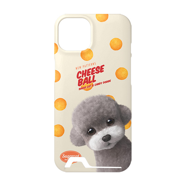 Earlgray the Poodle&#039;s Cheese Ball New Patterns Under Card Hard Case