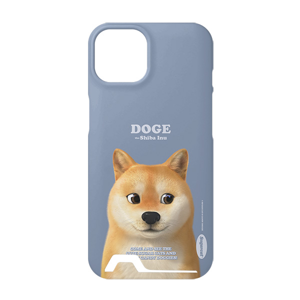 Doge the Shiba Inu Retro Under Card Hard Case
