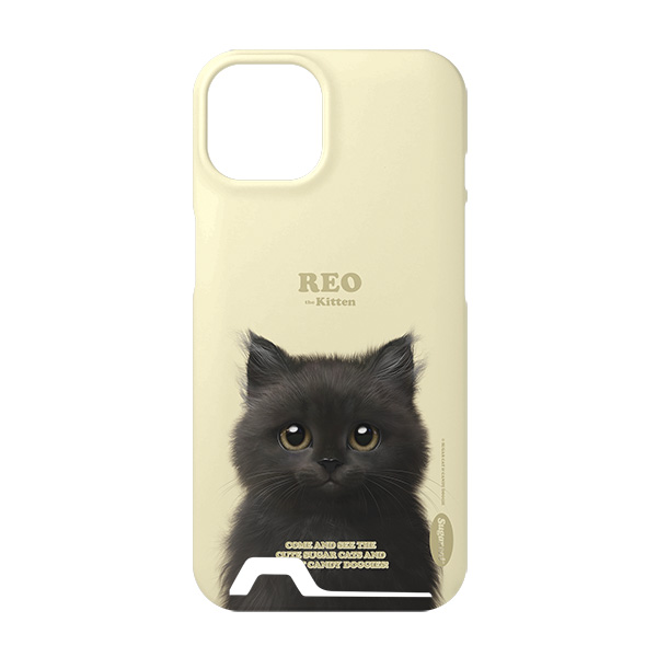 Reo the Kitten Retro Under Card Hard Case