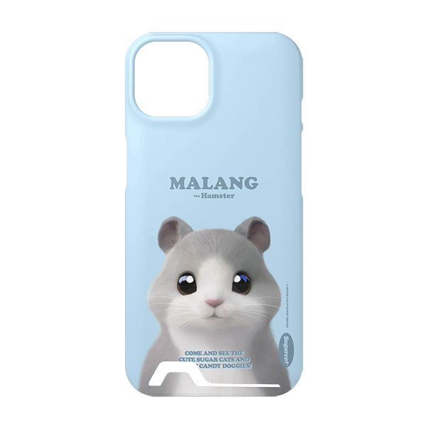 Malang the Hamster Retro Under Card Hard Case