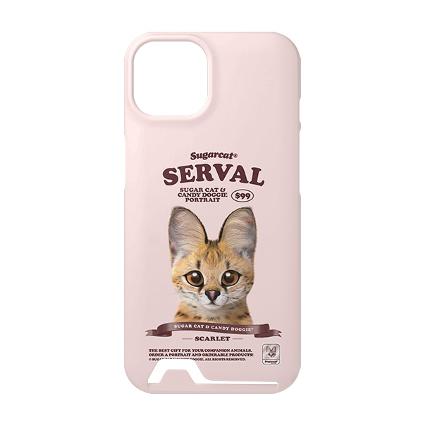 Scarlet the Serval New Retro Under Card Hard Case