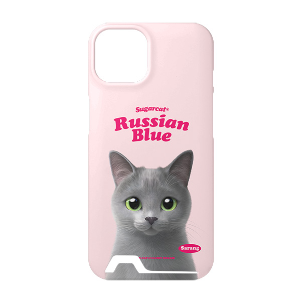 Sarang the Russian Blue Type Under Card Hard Case