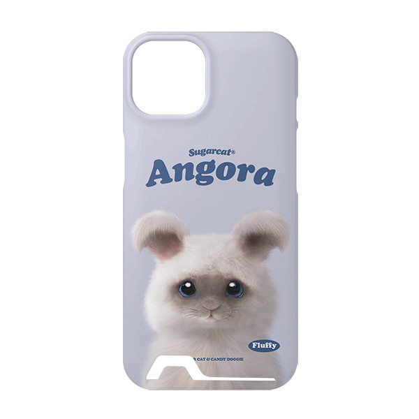 Fluffy the Angora Rabbit Type Under Card Hard Case