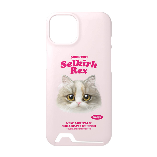 Salgu the Selkirk Rex TypeFace Under Card Hard Case