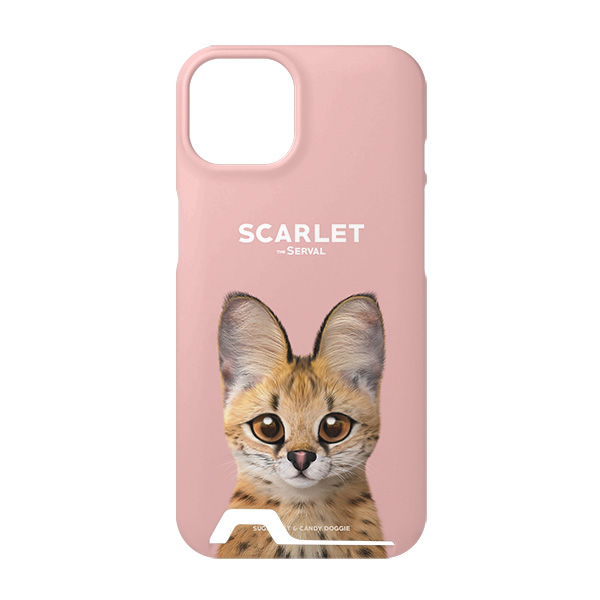 Scarlet the Serval Under Card Hard Case