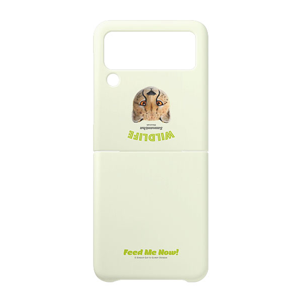 Samantha the Cheetah Feed Me Hard Case for ZFLIP series