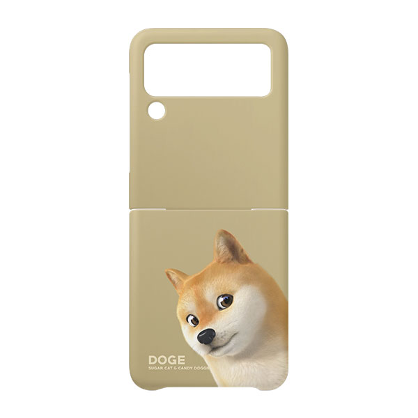 Doge the Shiba Inu (GOLD ver.) Peekaboo Hard Case for ZFLIP series