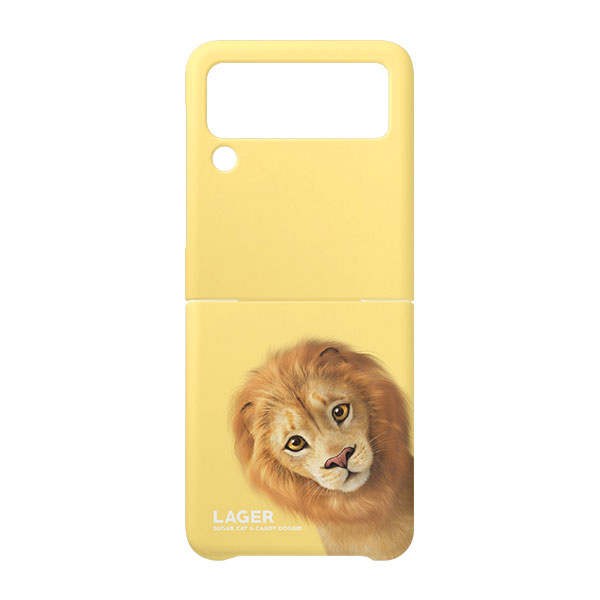 Lager the Lion Peekaboo Hard Case for ZFLIP series