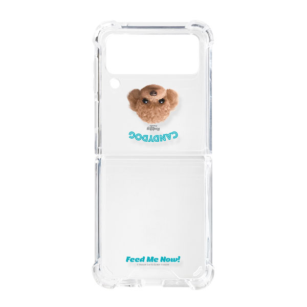 Ruffy the Poodle Feed Me Shockproof Gelhard Case for ZFLIP series