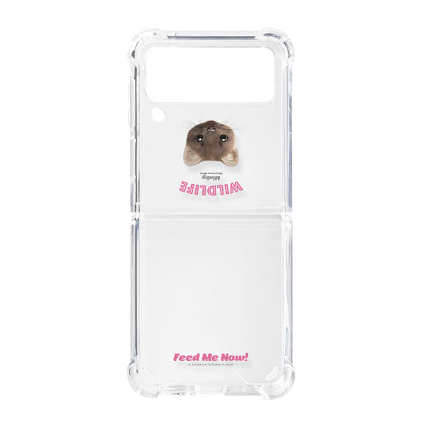 Minky the American Mink Feed Me Shockproof Gelhard Case for ZFLIP series