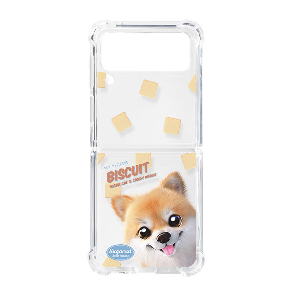 Tan the Pomeranian’s Biscuit New Patterns Shockproof Gelhard Case for ZFLIP series