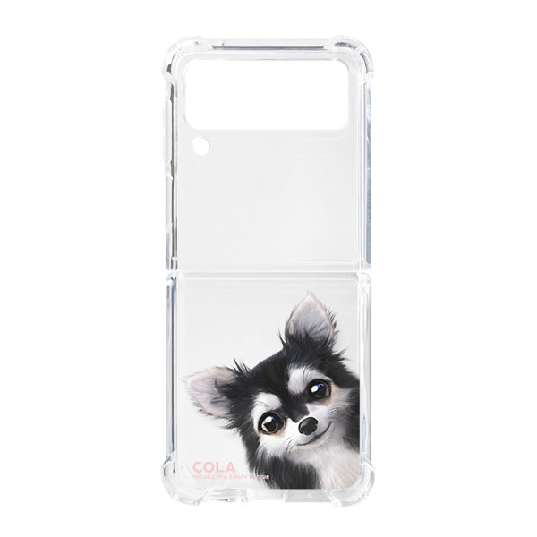 Cola the Chihuahua Peekaboo Shockproof Gelhard Case for ZFLIP series