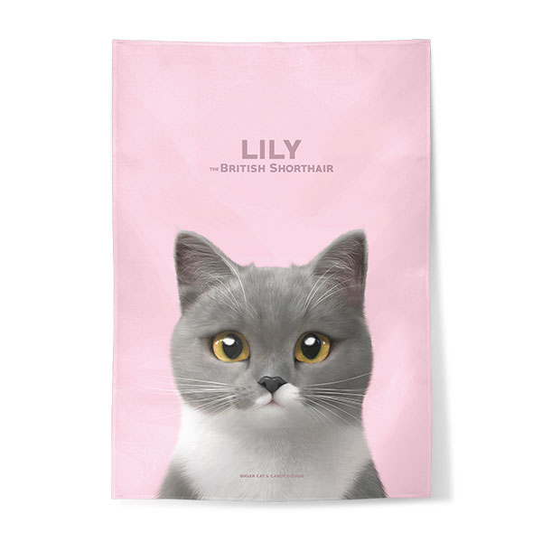 Lily Fabric Poster