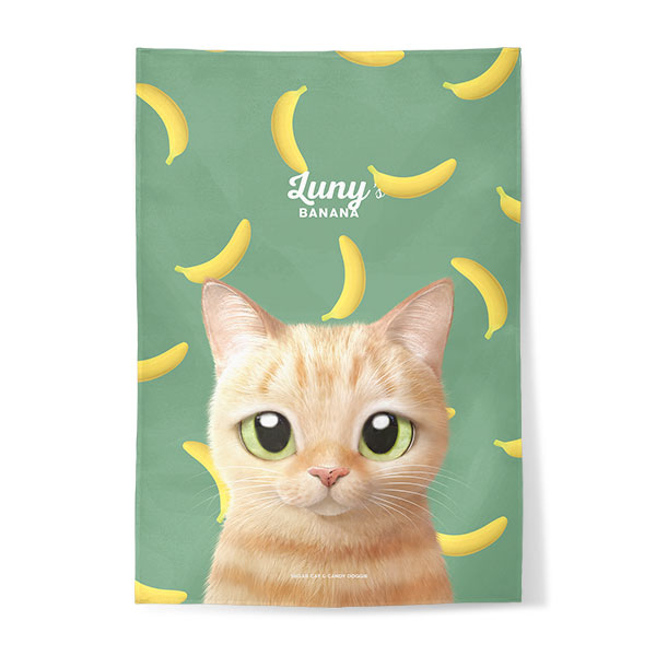 Luny’s Banana Fabric Poster