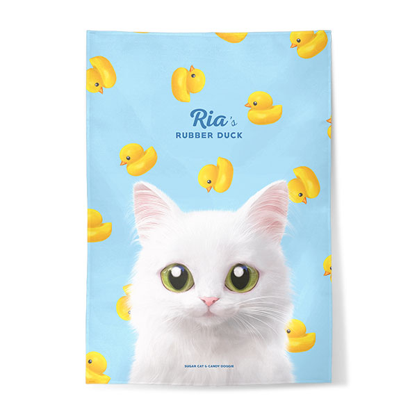 Ria’s Rubber Duck Fabric Poster