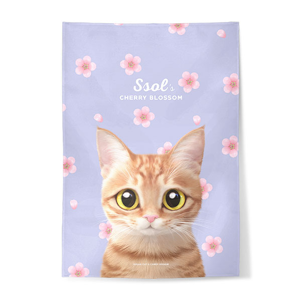 Ssol’s Cherry Blossom Fabric Poster