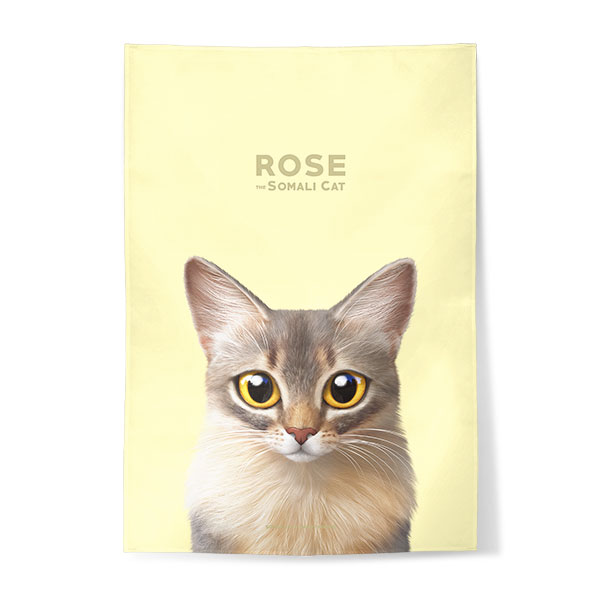 Rose Fabric Poster