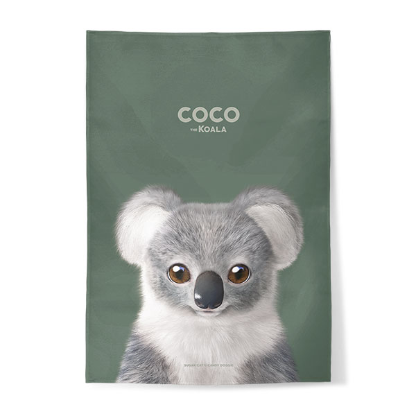 Coco the Koala Fabric Poster