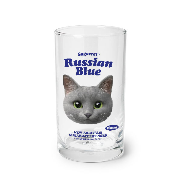 Nami the Russian Blue TypeFace Cool Glass