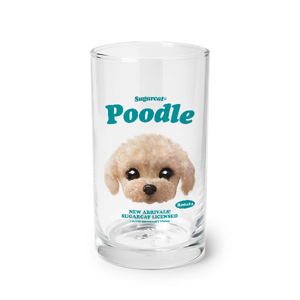 Renata the Poodle TypeFace Cool Glass