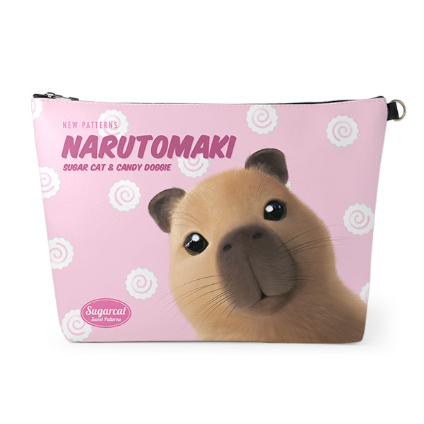 Capy&#039;s Narutomaki New Patterns Leather Clutch (Triangle)