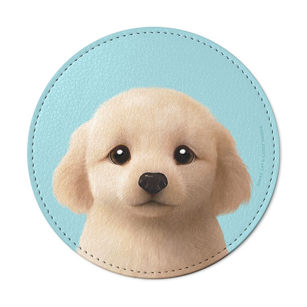 Nugget Leather Coaster