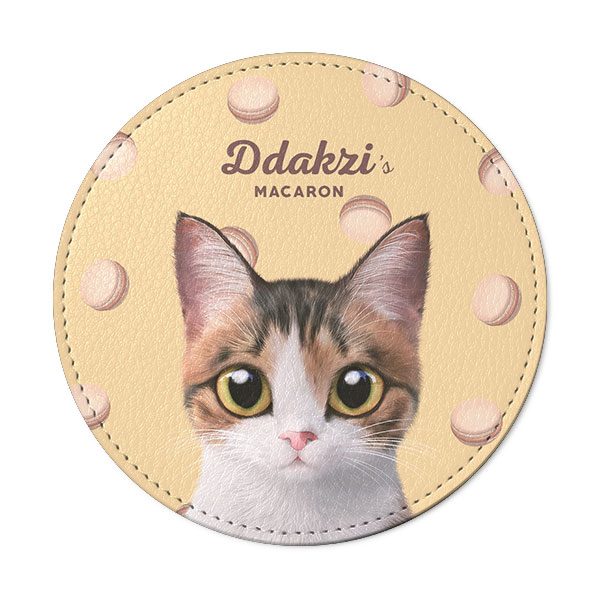 Ddakzi’s Macaroon Leather Coaster