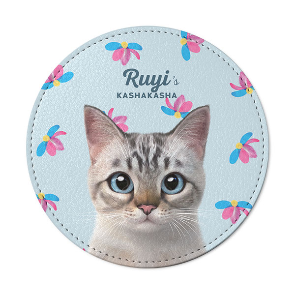 Ruyi&#039;s Kashakasha Leather Coaster