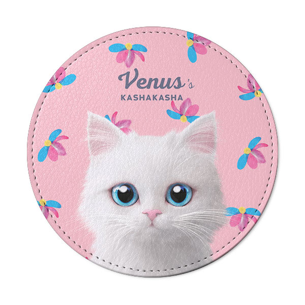 Venus&#039;s Kashakasha Leather Coaster