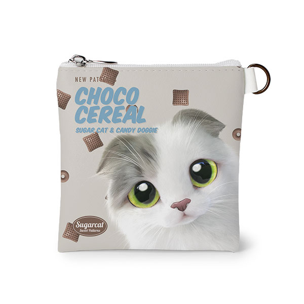 Duna’s Choco Cereal New Patterns Mini Flat Pouch