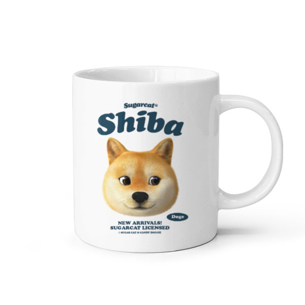Doge the Shiba Inu TypeFace Mug