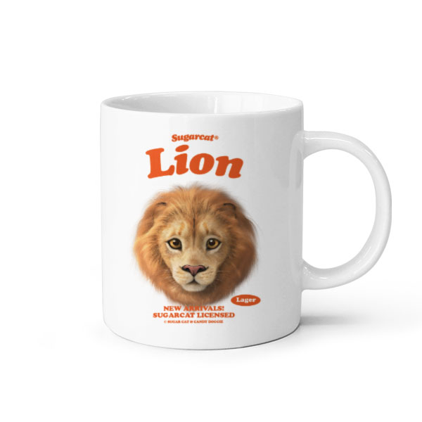 Lager the Lion TypeFace Mug