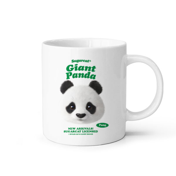 Pang the Giant Panda TypeFace Mug