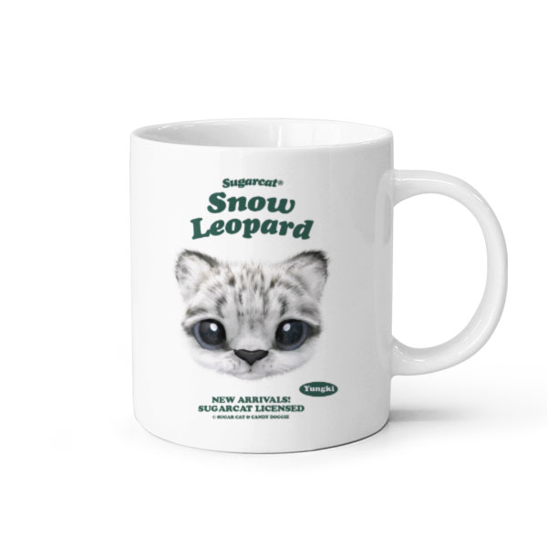 Yungki the Snow Leopard TypeFace Mug