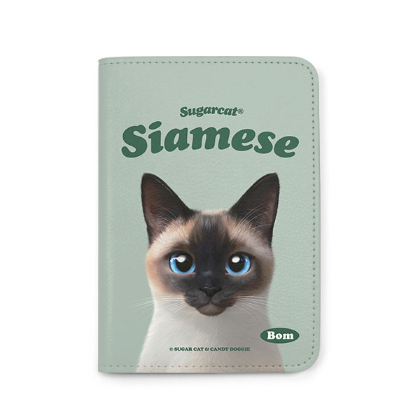 Bom the Siamese Type Passport Case