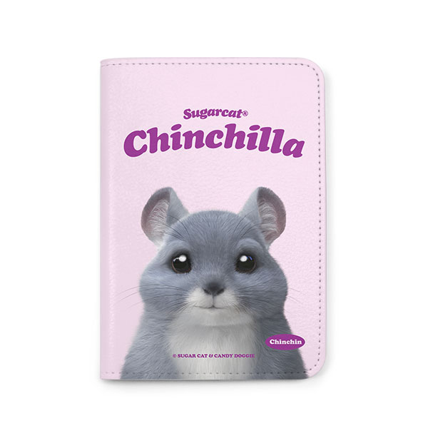 Chinchin the Chinchilla Type Passport Case