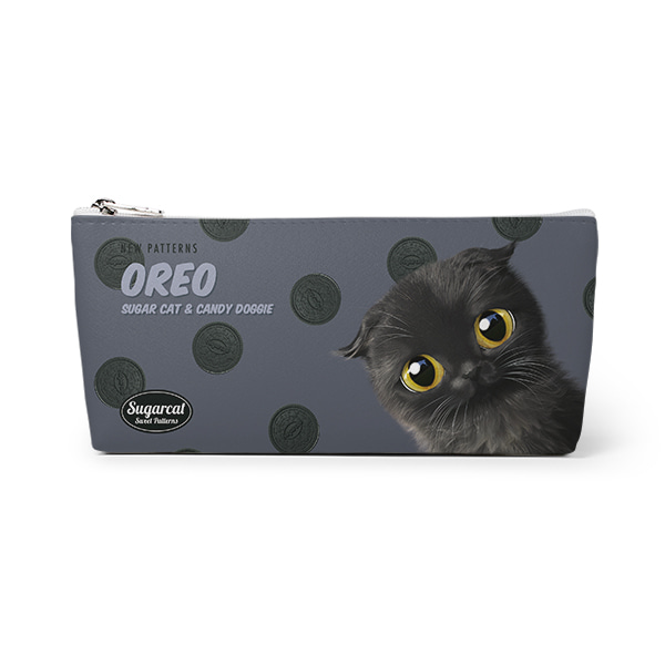 Gimo’s Oreo New Patterns Leather Triangle Pencilcase