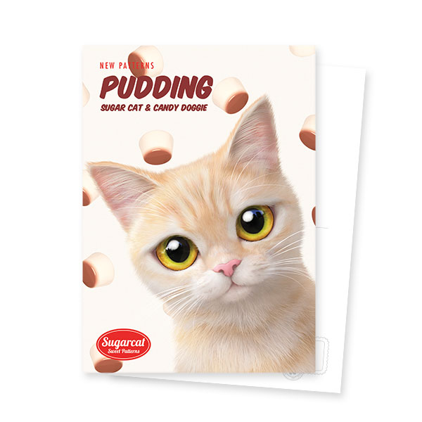 Bangul’s Pudding New Patterns Postcard