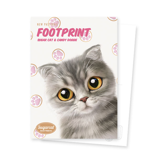 Rion’s Footprint Cookie New Patterns Postcard