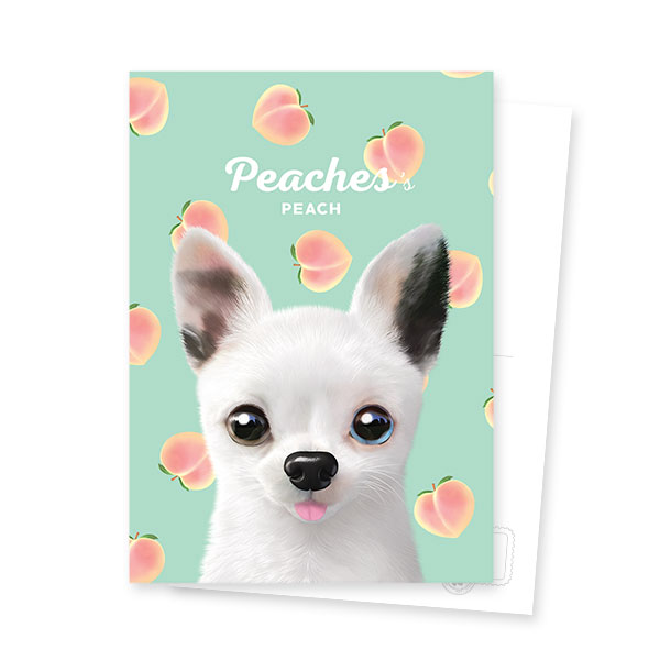 Peaches’s Peach Postcard